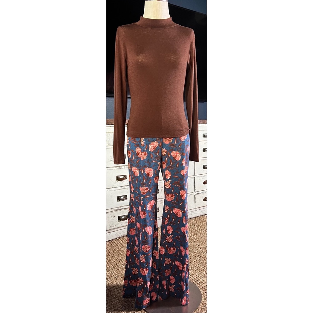 Anthropologie Daily Practice Slim V-Neck Two Piece Knit Dress Set M - Picture 12 of 14
